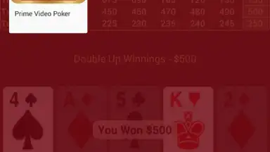 Capture d'écran de Prime Video Poker 7