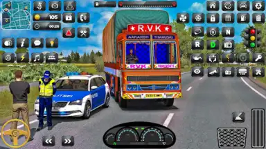 Capture d'écran de Indian Truck Driver Simulator 3