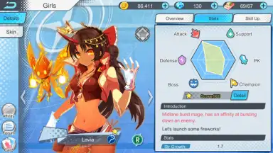 Capture d'écran de Girls X Battle 4