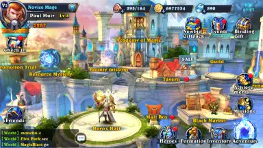 Capture d'écran de Magic Legion 4