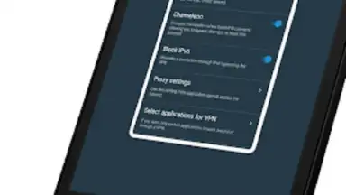 Capture d'écran de hidemy.name VPN 4