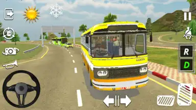 Capture d'écran de Bus Simulator GT Bus Game 1