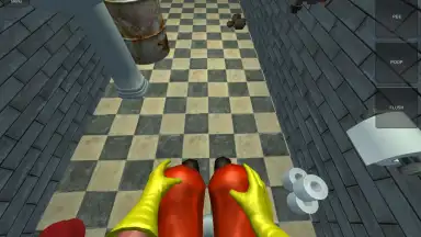 Capture d'écran de VR Toilet Simulator 3