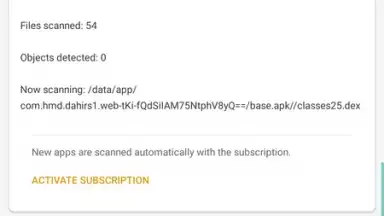 Capture d'écran de Kaspersky Antivirus & VPN 12