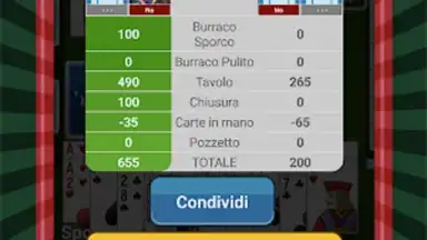 Capture d'écran de Burraco 4