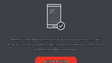 Capture d'écran de SanDisk Memory Zone 10