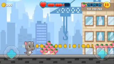Capture d'écran de Talking Tom Candy Run 2