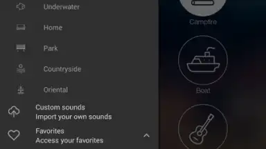 Capture d'écran de Atmosphere: Relaxing Sounds 5