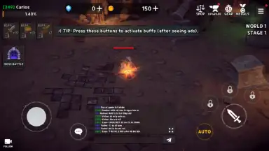 Capture d'écran de Dungeon Knight: 3D Idle RPG 4