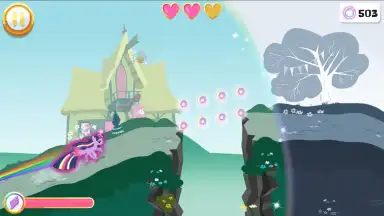 Capture d'écran de My Little Pony Rainbow Runners 11