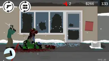 Capture d'écran de Flat Zombies: Cleanup and Defense 15