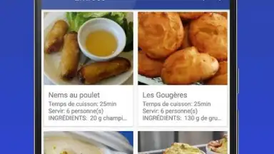 Capture d'écran de Recettes pour Thermomix 3