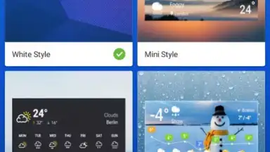 Capture d'écran de Local Weather Widget 3