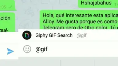 Capture d'écran de Alloy -free messaging app 6