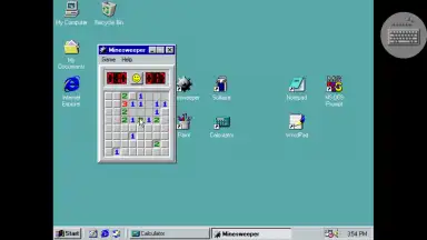 Capture d'écran de Win 98 Simulator 11
