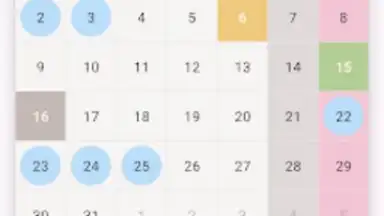 Capture d'écran de Ceylon Calendar 2015 6