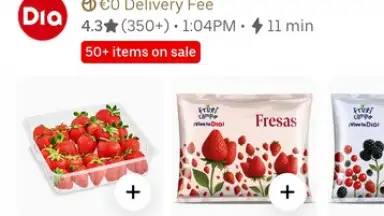Capture d'écran de Uber Eats 20