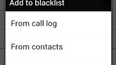 Capture d'écran de Call Blocker 3