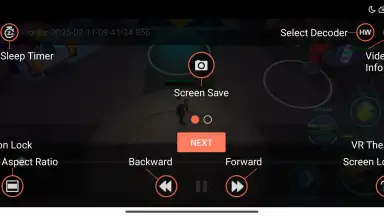Capture d'écran de GOM Player 7