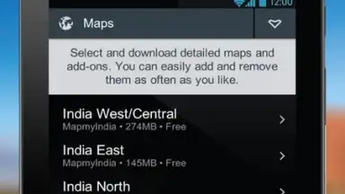 Capture d'écran de NaviMaps 14