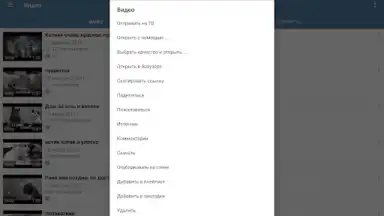 Capture d'écran de Video App for VK 13