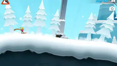 Capture d'écran de Ski Safari 2 5