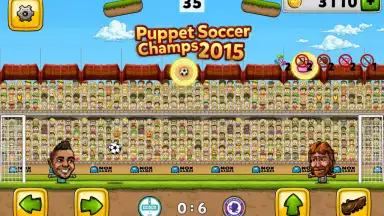 Capture d'écran de Puppet Soccer Champions 2015 9