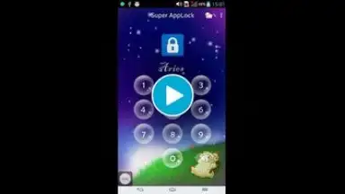 Capture d'écran de AppLock Theme Aries 1