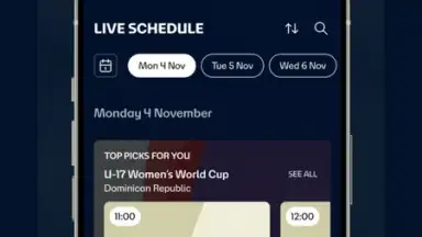Capture d'écran de FIFA+ | Football entertainment 1