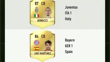 Capture d'écran de FUT 17 DRAFT 2