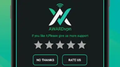 Capture d'écran de Award VPN 5