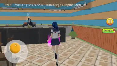 Capture d'écran de YUMI High School Simulator 3D 9