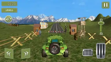 Capture d'écran de Army Truck Driving Game 2020 3