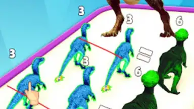 Capture d'écran de Dinosaur Merge Battle Fight 3