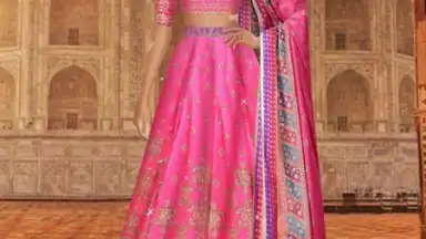 Capture d'écran de Indian Fashion Dressup Stylist 6