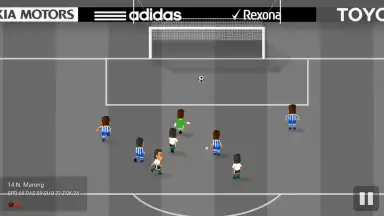 Capture d'écran de World Soccer Champs 4