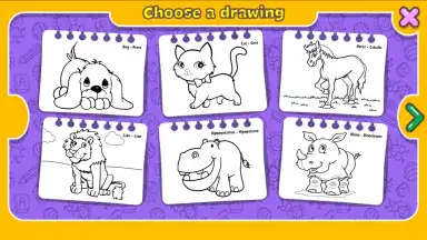 Capture d'écran de Coloring and Learn 7