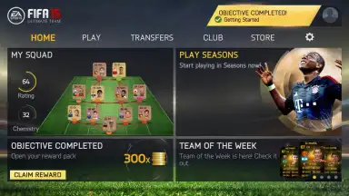 Capture d'écran de FIFA 15 Ultimate Team 6