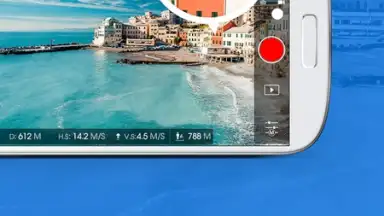 Capture d'écran de DJI GO 5