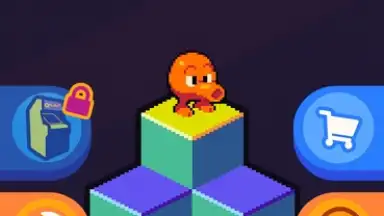 Capture d'écran de Q*bert 3