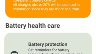 Capture d'écran de Battery Guru 6