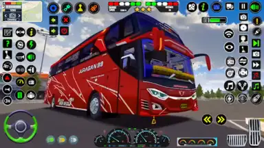 Capture d'écran de City Bus Driving Game Bus Game 1