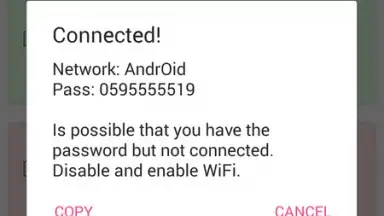 Capture d'écran de WiFi Dumpper 3
