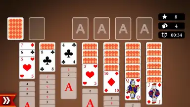 Capture d'écran de Пасьянс «Косынка» 9