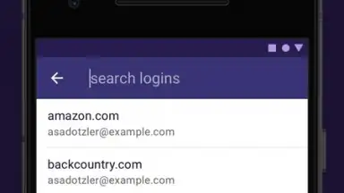 Capture d'écran de Firefox Lockwise 2