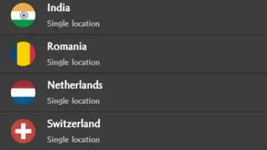Capture d'écran de Aman VPN 5