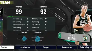 Capture d'écran de NBA 2K26 MyTEAM Mobile 6