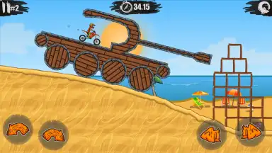 Capture d'écran de Moto X3M Bike Race Game 14