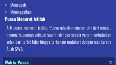 Capture d'écran de Kalender Puasa Indonesia 8