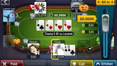 Capture d'écran de Poker Deluxe DE 4